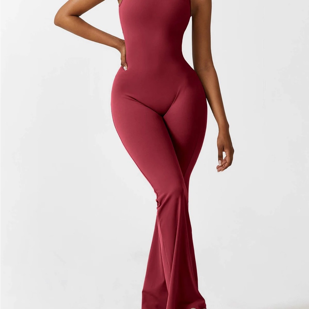 Wine Jumpsuit